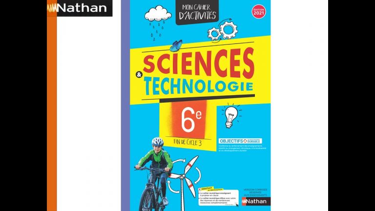 Boostez vos compétences scientifiques avec le cahier d&#8217;activités Science et Technologie 6ème Nathan