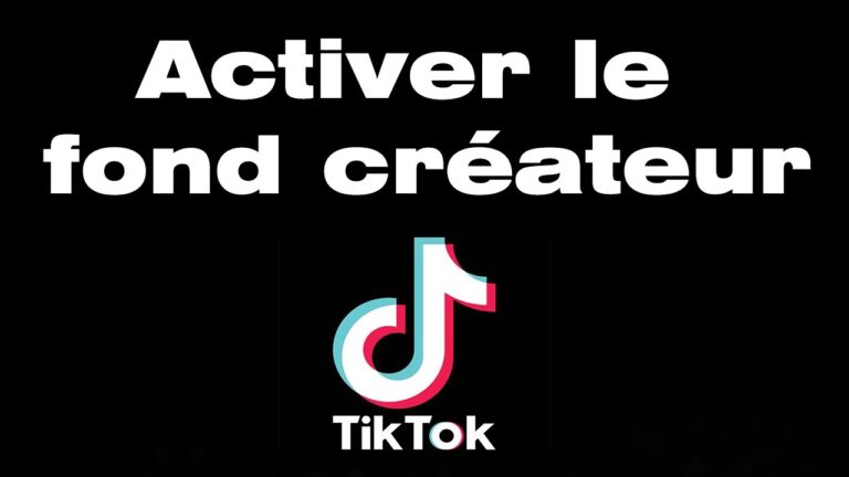 Dévoilez votre talent avec TikTok : découvrez comment activer les fonds de créateur en un clin d&#8217;œil !